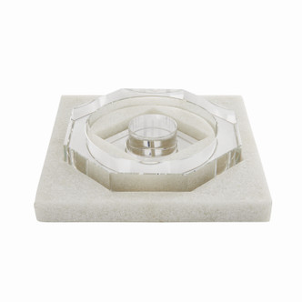 Arteriors - 9251 - Sculpture - Monopoly - Clear Arteriors - 9251 - Sculpture - Monopoly - Clear