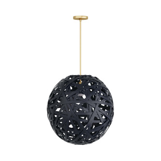 Arteriors - DMS06 - One Light Pendant - Trai - Black Arteriors - DMS06 - One Light Pendant - Trai - Black