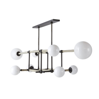 Erica Eight Light Linear Chandelier (DRC09)