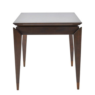 Arteriors - FES03 - End Table - Tarten - Brindle Eucalyptus Veneer/Antique Brass