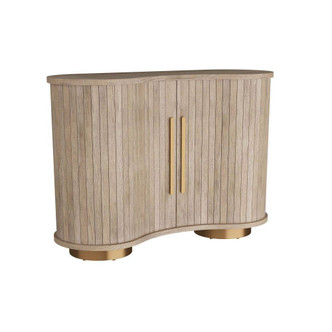 Arteriors - FNS03 - Cabinet - Tilton - Chateau Smoke Oak/Vintage Brass