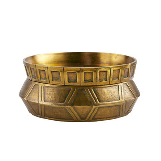Arteriors - GKAYI01 - Centerpiece Set of 2 - Millenia - Antique Brass