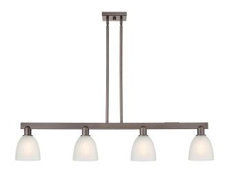 Innovations - 716-4I-OB-G381 - Four Light Island Pendant - Arcadia - Oil Rubbed Bronze
