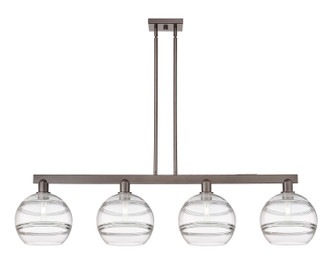 Innovations - 716-4I-OB-G556-10CL - Four Light Island Pendant - Arcadia - Oil Rubbed Bronze