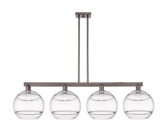 Innovations - 716-4I-OB-G556-12CL - Four Light Island Pendant - Arcadia - Oil Rubbed Bronze