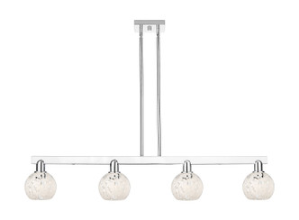 Innovations - 716-4I-PC-G1216-6WM - Four Light Island Pendant - Arcadia - Polished Chrome