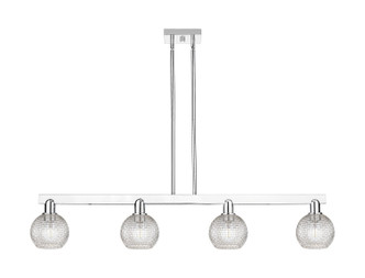 Innovations - 716-4I-PC-G122C-6CL - Four Light Island Pendant - Arcadia - Polished Chrome