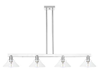 Innovations - 716-4I-PC-G132 - Four Light Island Pendant - Arcadia - Polished Chrome