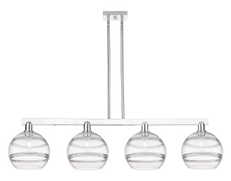Innovations - 716-4I-PC-G556-10CL - Four Light Island Pendant - Arcadia - Polished Chrome