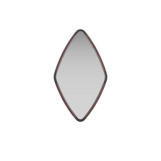 Arteriors - WMI23 - Mirror - Brielle - Ox Blood Leather