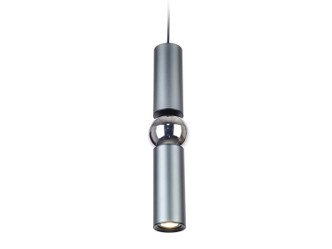 Avenue Lighting - HF1091-GRY - LED Pendant - Cicada - Grey w/Chrome Avenue Lighting - HF1091-GRY - LED Pendant - Cicada - Grey w/Chrome