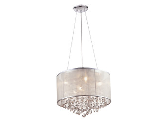 Avenue Lighting - HF1504-SLV - LED Dual Sconce - Riverside Dr. - Silver Organza Silk