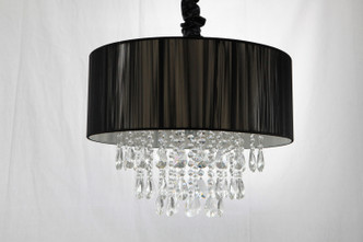 Vineland Ave. Five Light Chandelier (HF1506-BLK)