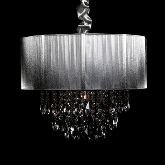 Vineland Ave. Five Light Chandelier (HF1506-SLV)