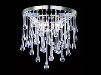 Avenue Lighting - HF1800-PN - LED Wall Sconce - Hollywood Blvd. - Polish Nickel / Clear Glass Tear Drops