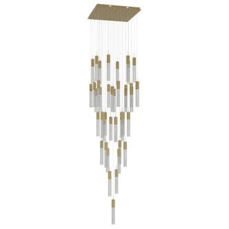 Avenue Lighting - HF1903-41-GL-BB-SNW - LED Pendant - The Original Glacier - Brushed Brass
