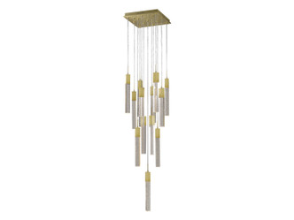 Avenue Lighting - HF1905-13-GL-BB - LED Pendant - The Original Glacier - Brushed Brass