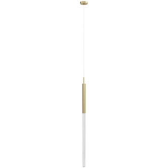 Avenue Lighting - HF2020-SNW-BB - LED Pendant - Main St. - Brushed Brass