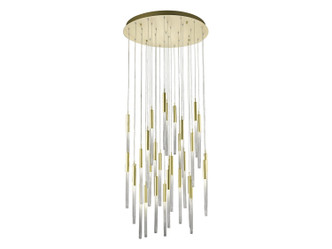 Avenue Lighting - HF2031-BOA-BB - LED Pendant - Main St. - Brushed Brass