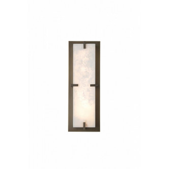 Avenue Lighting - HF2920-AB - LED Wall Sconce - Sedona - Alabaster / Aged Brass