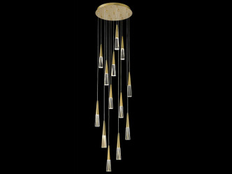 Avenue Lighting - HF7713-BB - LED Pendant - Encino - Brushed Brass