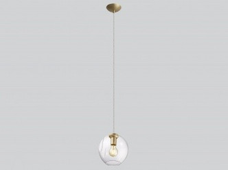 Avenue Lighting - HF8081-BB - One Light Pendant - Fairfax Ave. - Brushed Brass