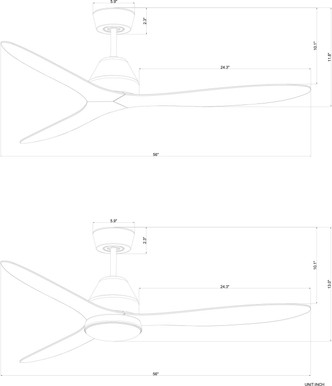 Lucci Air Whitehaven 56``Ceiling Fan (21304201)
