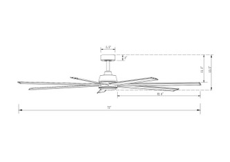 Atlanta 72" Ceiling Fan (21610901)