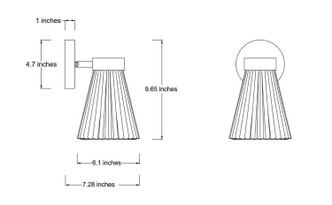 Amore One Light Wall Bracket (30913601)