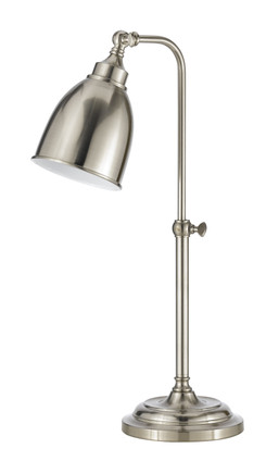 Cal Lighting - BO-2032TB-BS - One Light Table Lamp - Pharmacy - Brushed Steel