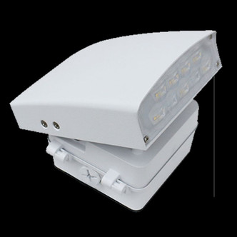 Westgate - LWA-12CW-WH - LED Adjustable Cutoff Wall Pack - White