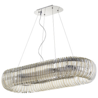 Cyan - 08851 - Eight Light Pendant - Chrome