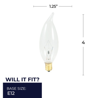 Flame Light Bulb (403025)