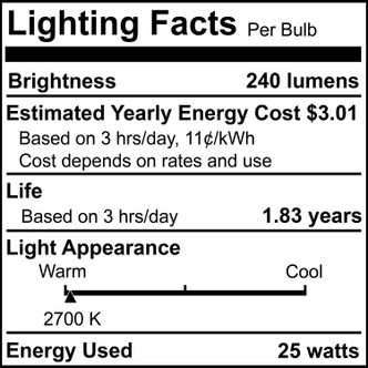Krystal Light Bulb (461225)