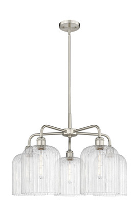 Innovations - 516-5CR-SN-G559-8SDY - Five Light Chandelier - Ballston - Satin Nickel