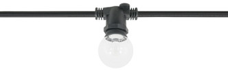 American Lighting - LS-C-12-BK - 330' String - Light String - Black