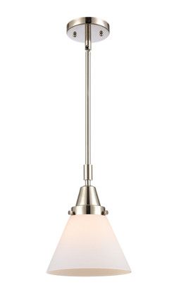 manufacturer_finish:Polished Nickel|manufacturer_glass:Matte White|light_output:220.00lm|color_temperature:2200K|cri:99