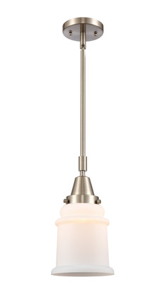 manufacturer_finish:Brushed Satin Nickel|manufacturer_glass:Cased Matte White Large Canton|light_output:220.00lm|color_temperature:2200K|cri:99