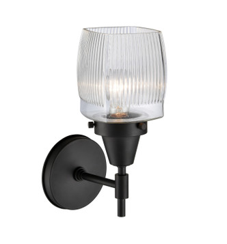 Caden One Light Wall Sconce (447-1W-BK-G302)