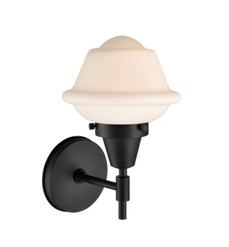 manufacturer_finish:Matte Black|manufacturer_glass:Matte White Cased Small Oxford|light_output:220.00lm|color_temperature:2200K|cri:99