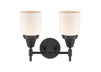 manufacturer_finish:Matte Black|manufacturer_glass:Cased Matte White Small Bell|light_output:220.00lm|color_temperature:2200K|cri:99