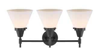 manufacturer_finish:Matte Black|manufacturer_glass:Cased Matte White Large Cone|light_output:220.00lm|color_temperature:2200K|cri:99