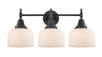 manufacturer_finish:Matte Black|manufacturer_glass:Matte White Cased Large Bell|light_output:220.00lm|color_temperature:2200K|cri:99