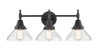 Innovations - 447-3W-BK-SDY-LED - LED Bath Vanity - Caden - Matte Black
