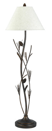 Cal Lighting - BO-961FL - One Light Floor Lamp - Pine - Rust