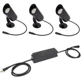 American Lighting - SPKPL-LDS-RGBTW-3KIT-BK - Landscape 3 Piece Kit - Spektrum+ Landscape - Black American Lighting - SPKPL-LDS-RGBTW-3KIT-BK - Landscape 3 Piece Kit - Spektrum+ Landscape - Black