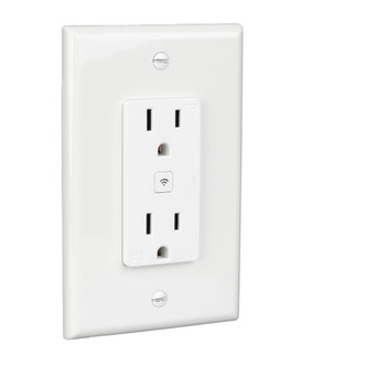 American Lighting - SPKPL-OUTLETW-2S-WH - Outlet 2 Socket - Spektrum Smart - White