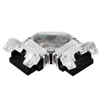 American Lighting - TL-2SPL-L-HD - Heavy Duty Snap L Connector - Tape Light Accessories - White/Clear
