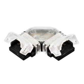American Lighting - TL-4SPL-L-HD - L Heavy Duty Snap Connector - Tape Light Accessories - White/Clear