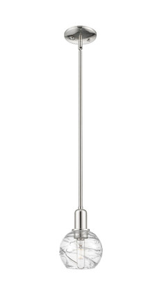 Innovations - 716-1S-PN-G1213-6CL - One Light Mini Pendant - Arcadia - Polished Nickel